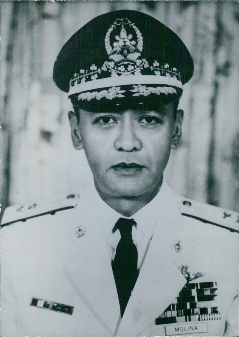 MOLINA Filipino Service Chiefs: MAJOR-GENERAL PEDRO Q. MOLINA Vice-Chief of Staff in the Philippines - Vintage Photograph