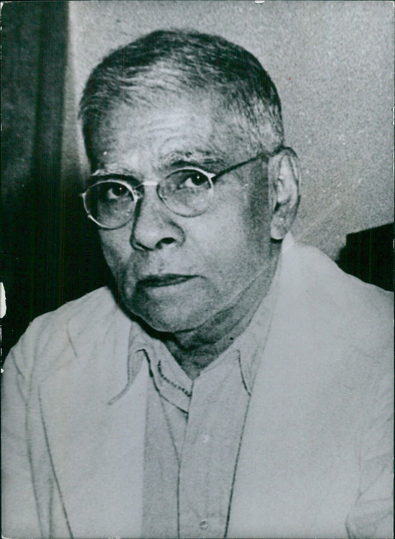 DR. H. C. MOOKERJEE, GOVERNOR OF WEST BENGAL - Vintage Photograph