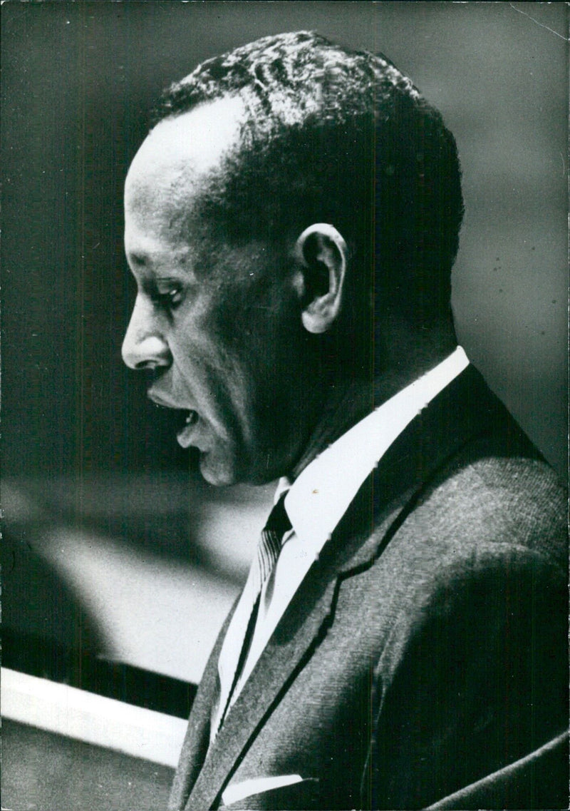 Somali Politicians: ABDULLAHI ISSA MOHAMUD Foreign Minister of the Republic of Somalia - Vintage Photograph