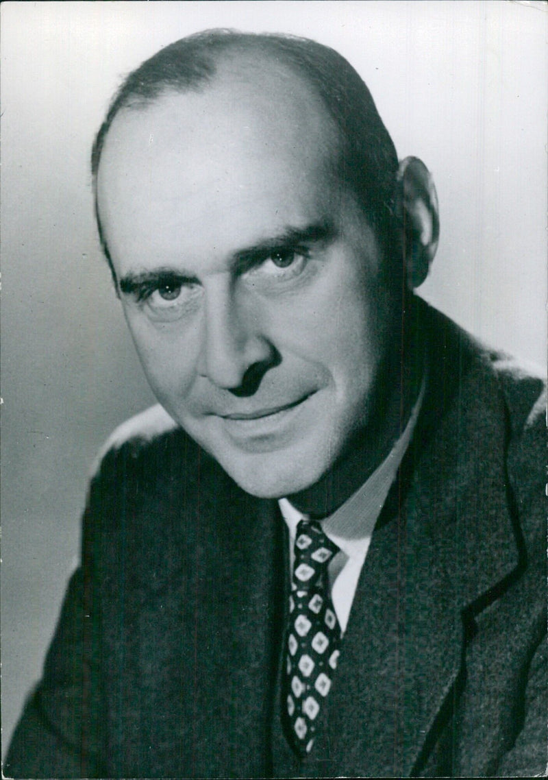 David A. Morse, Director-General of the International Labour Office at Geneva - Vintage Photograph