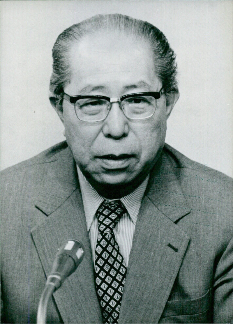 Japanese Politician Saburo Okita - Vintage Photograph