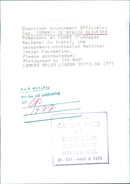 Gen. ISMARTH DE ARAUJO OLIVEIRA, President of FUNAI - Vintage Photograph