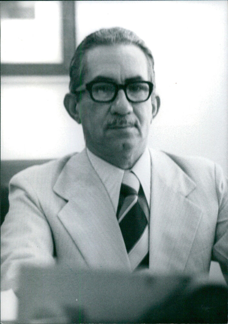 Gen. ISMARTH DE ARAUJO OLIVEIRA, President of FUNAI - Vintage Photograph