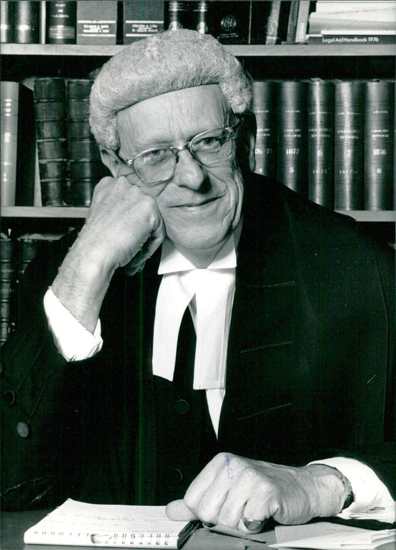 LORD JUSTICE OLIVER OPS - Vintage Photograph