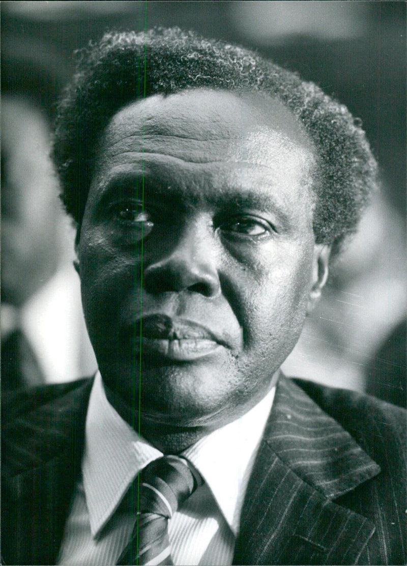 President Milton Obote of Uganda - Vintage Photograph