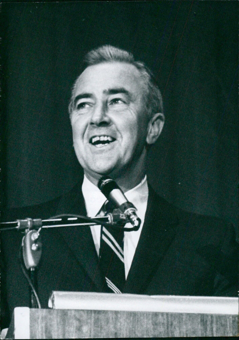 SENATOR EUGENE MCCARTHY - Vintage Photograph