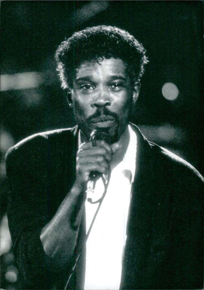 British Pop Stars: BILLY OCEAN OPS - Vintage Photograph