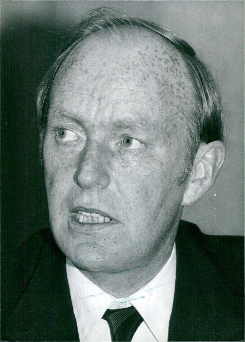 Michael O'Kennedy, Ireland's Minister for Foreign Affairs - Vintage Photograph