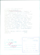 Michael O'Kennedy, Member of the Commission of the European Economic Communities (EEC) - Vintage Photograph