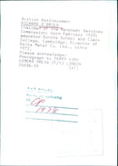 British Businessmen: RICHARD O'BRIEN Chairman of the Manpower Services Commission - Vintage Photograph