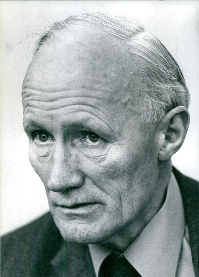 Sir Richard O'Brien, Chairman of Manpower Services Commission - Vintage Photograph