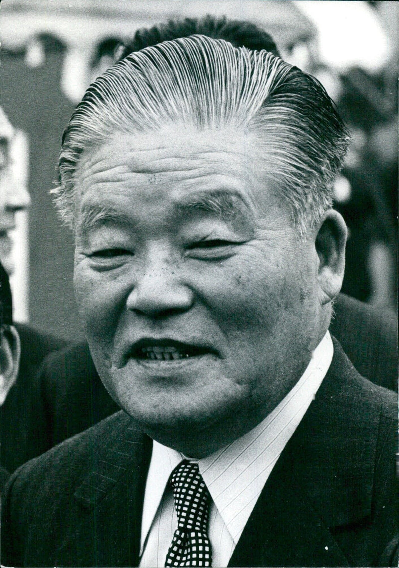 MASAYOSHI OHIRA, Japanese Minister of Finance - Vintage Photograph