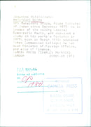 MASAYOSHI OHIRA, Prime Minister of Japan - Vintage Photograph