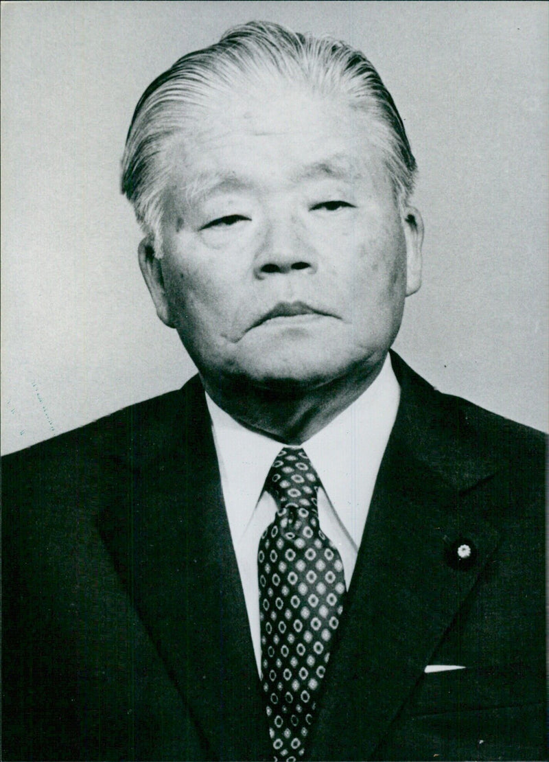 MASAYOSHI OHIRA, Prime Minister of Japan - Vintage Photograph