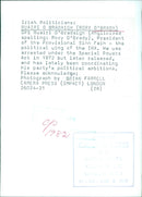 Ruairi O'Bradaigh, President of Provisional Sinn Fein - Vintage Photograph