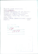 British Trade Unionist Owen O'Brien, General Secretary of NATSOPA - Vintage Photograph