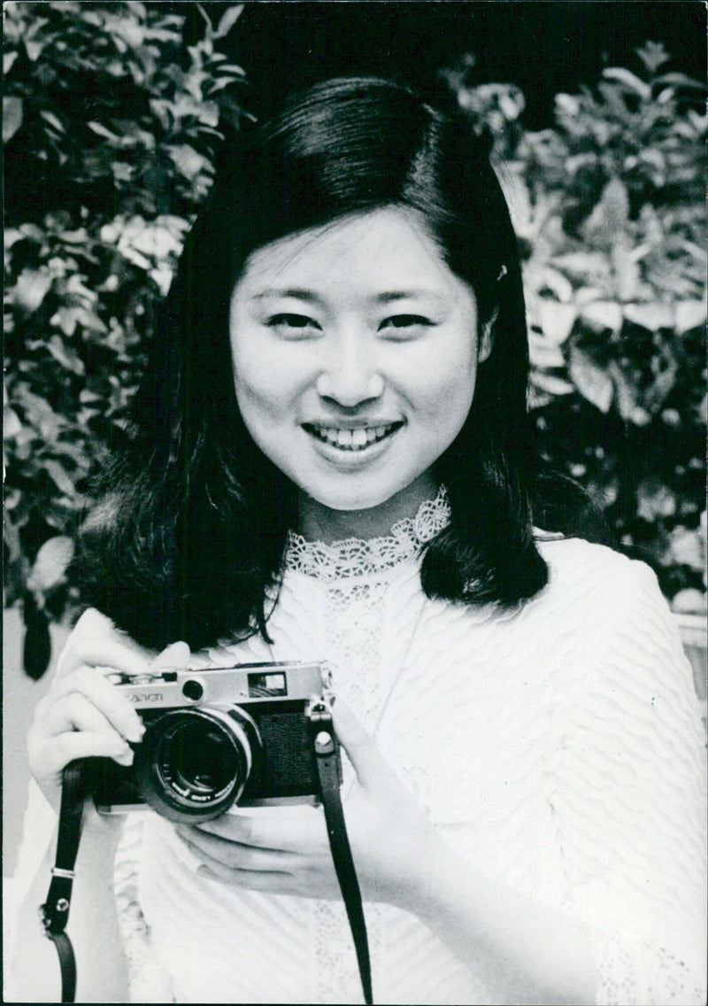 LOLE Japanese Film Actress08: MARIE OKAMOTO - Vintage Photograph