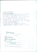 Irish Artist Breon O'Casey - Vintage Photograph