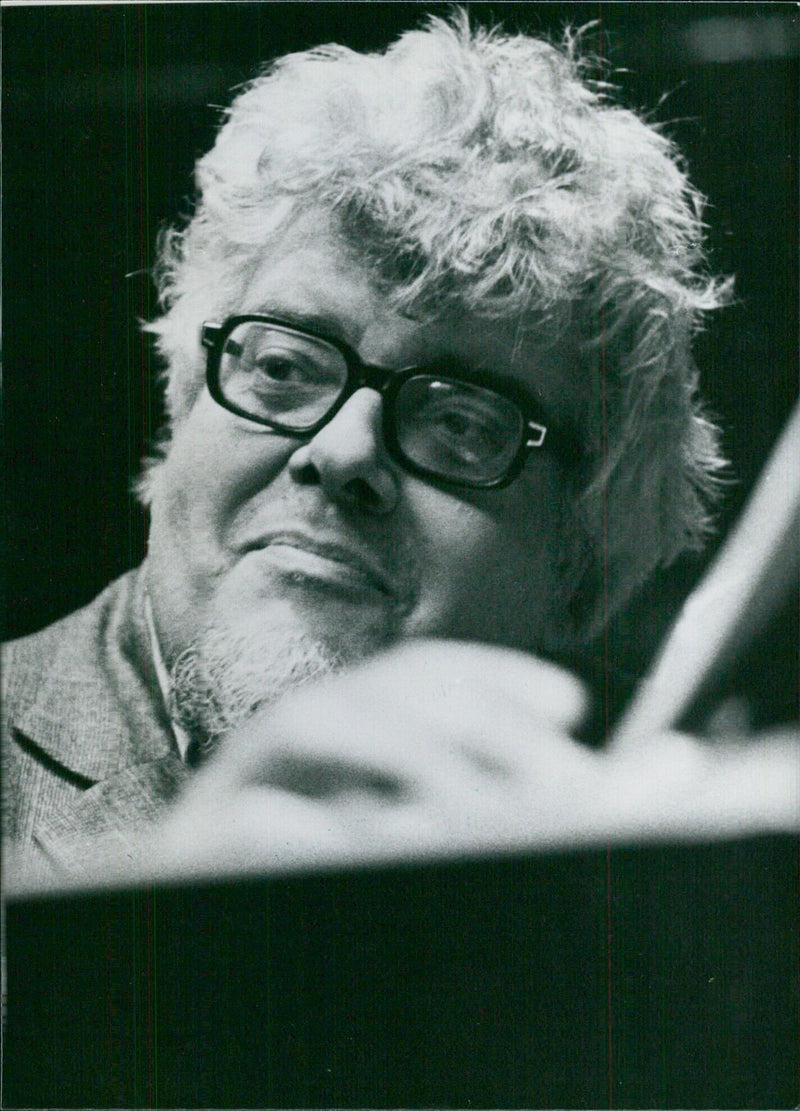 British Composer John Ogdon - Vintage Photograph