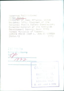 Japanese Politicians: HEIGI OGAWA Minister of Home Affairs - Vintage Photograph