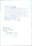 Soviet Diplomat Nikolai M. Lunkov - Vintage Photograph