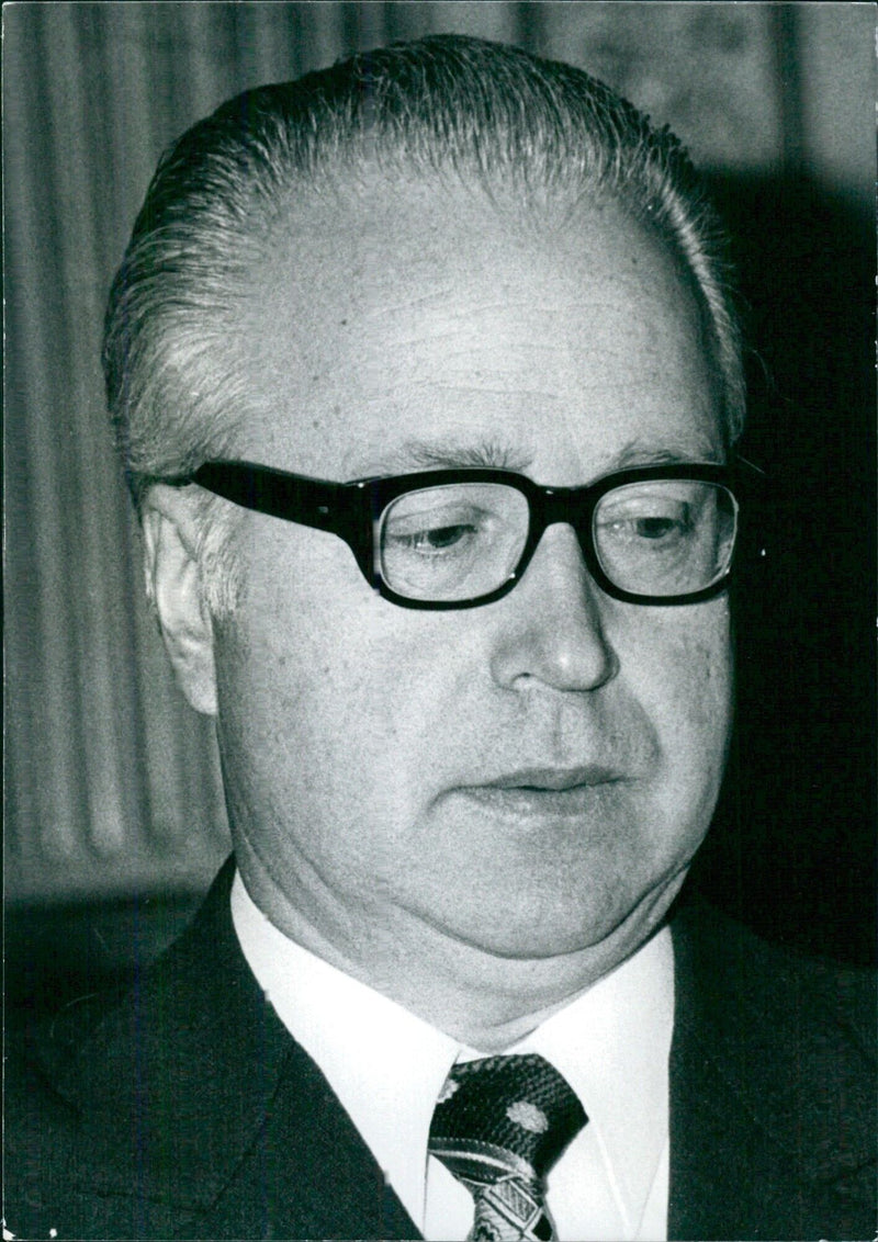 Soviet Diplomat Nikolai M. Lunkov - Vintage Photograph