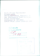 Richard Lurie, President of the Johannesburg Stock Exchange - Vintage Photograph