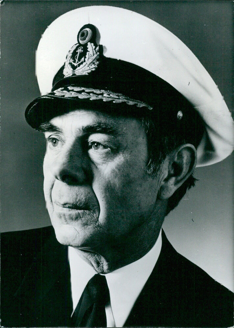 West German Service Chiefs: ADMIRAL GUNTER LUTHER - Vintage Photograph