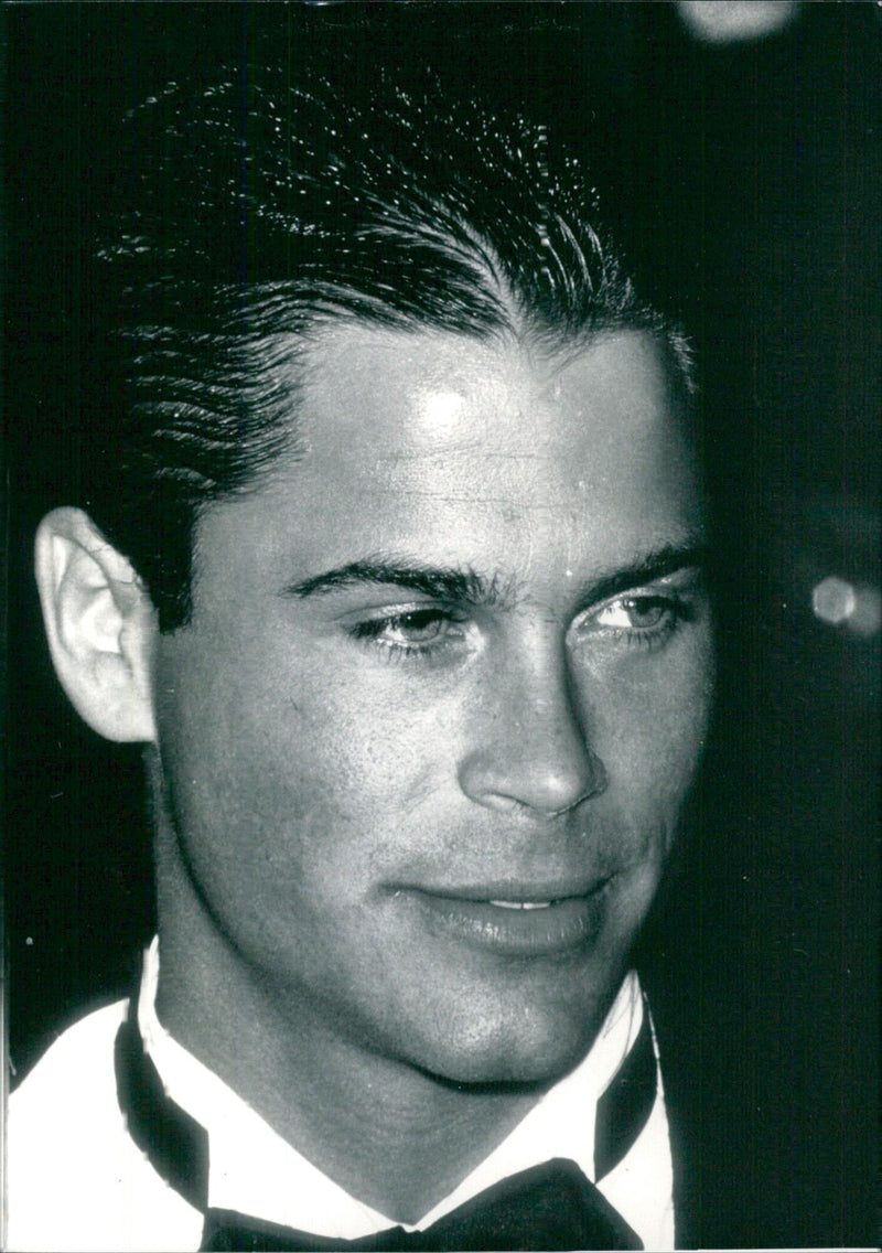 Rob Lowe, American actor, featured in Oxford Blues and About Last Night - Vintage Photograph