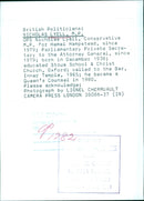 British Politicians: NICHOLAS LYELL, M.P. - Vintage Photograph