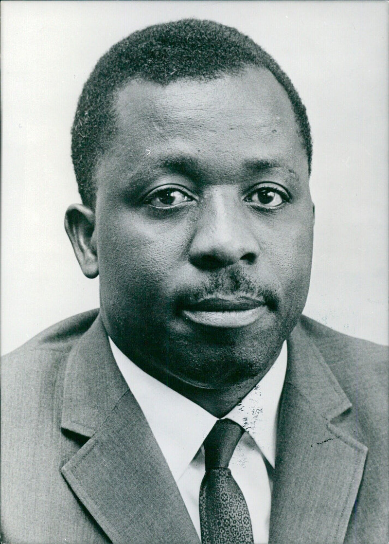 Zambian Diplomats: PAUL J.F. LUSAKA - Vintage Photograph