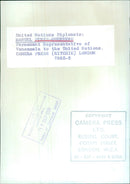 MANUEL PEREZ GUERRERO Permanent Representative of Venemuela to the United Nations - Vintage Photograph