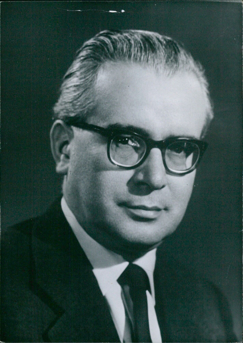 JANOS PETER, Deputy Foreign Minister in the government of Dr. Feranc Munnich - Vintage Photograph