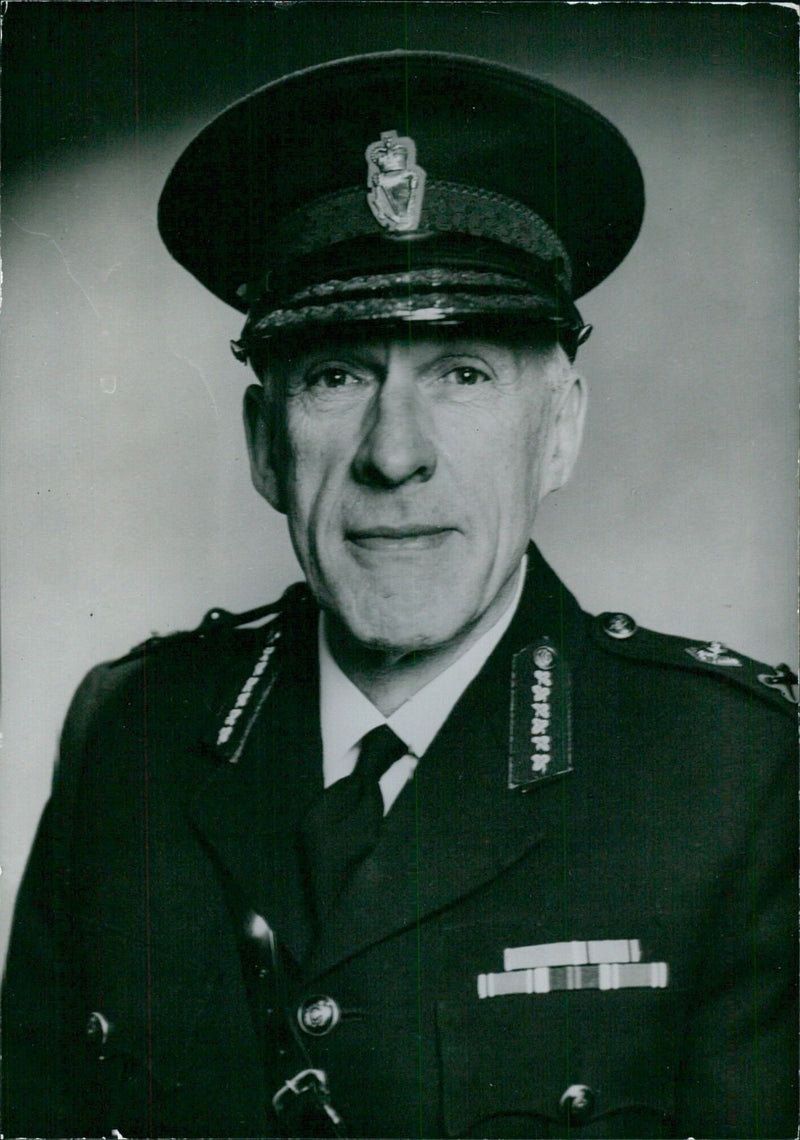 JOHN A. PEACOCK, Former Inspector-General of the Royal Ulster Constabulary - Vintage Photograph