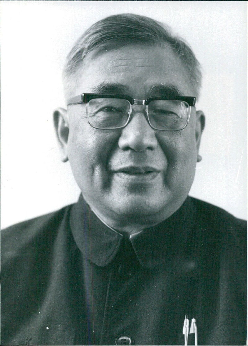 LU JIAXI, President of the Chinese Academy of Sciences - Vintage Photograph