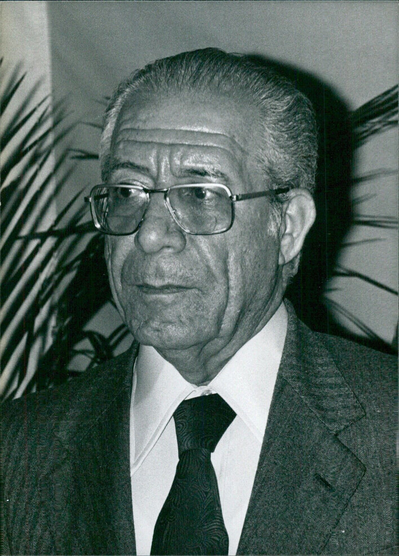 Hedi Nouira, Prime Minister of Tunisia - Vintage Photograph