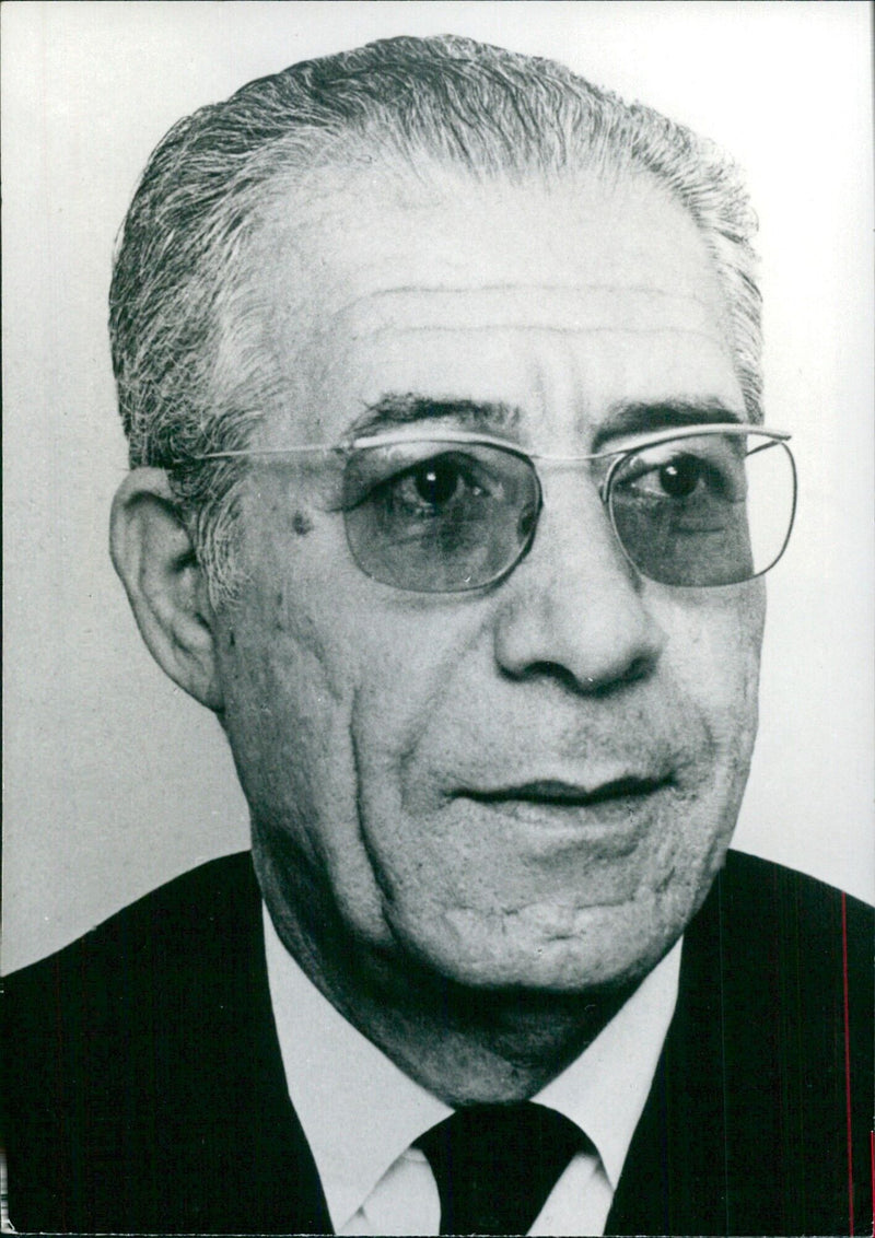 HEDI NOUIRA, Prime Minister of Tunisia - Vintage Photograph