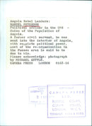 Manuel Peterson, Political Officer in the UPS Union of the Population of Angola - Vintage Photograph