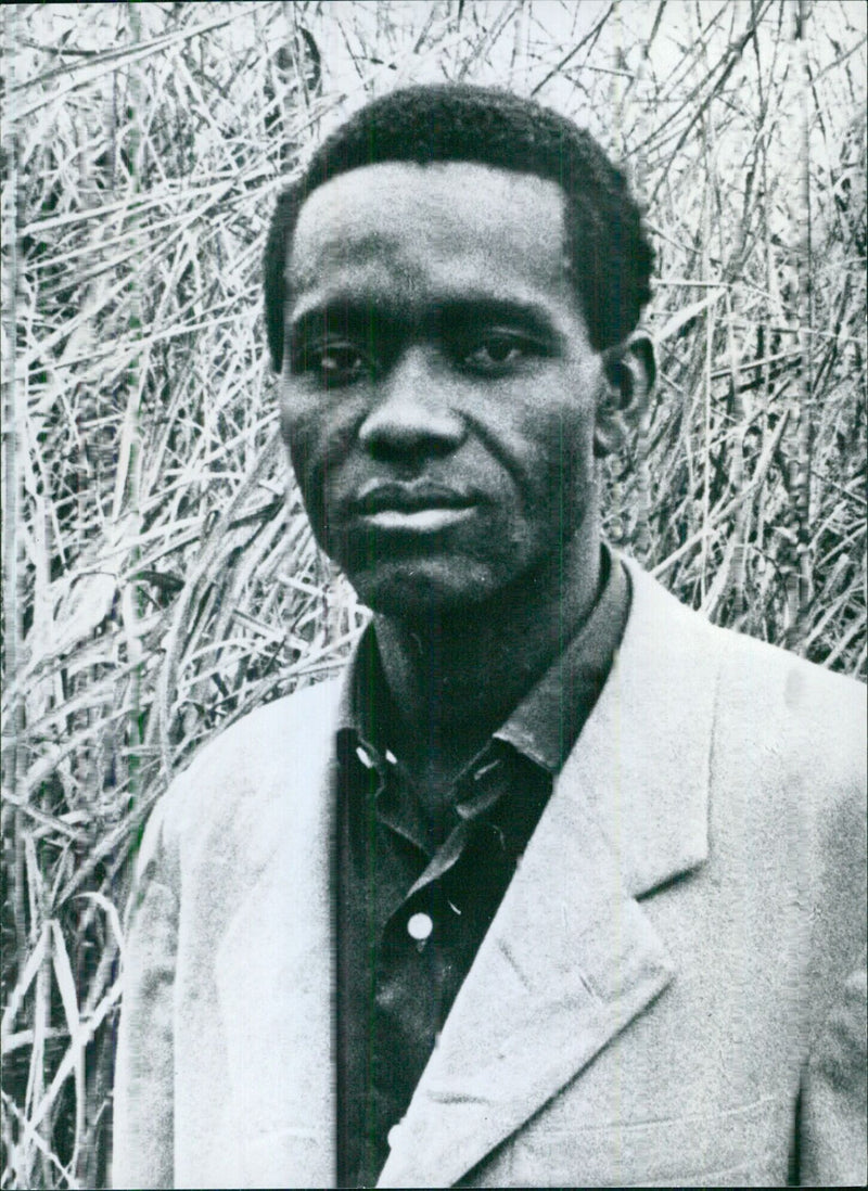 Manuel Peterson, Political Officer in the UPS Union of the Population of Angola - Vintage Photograph