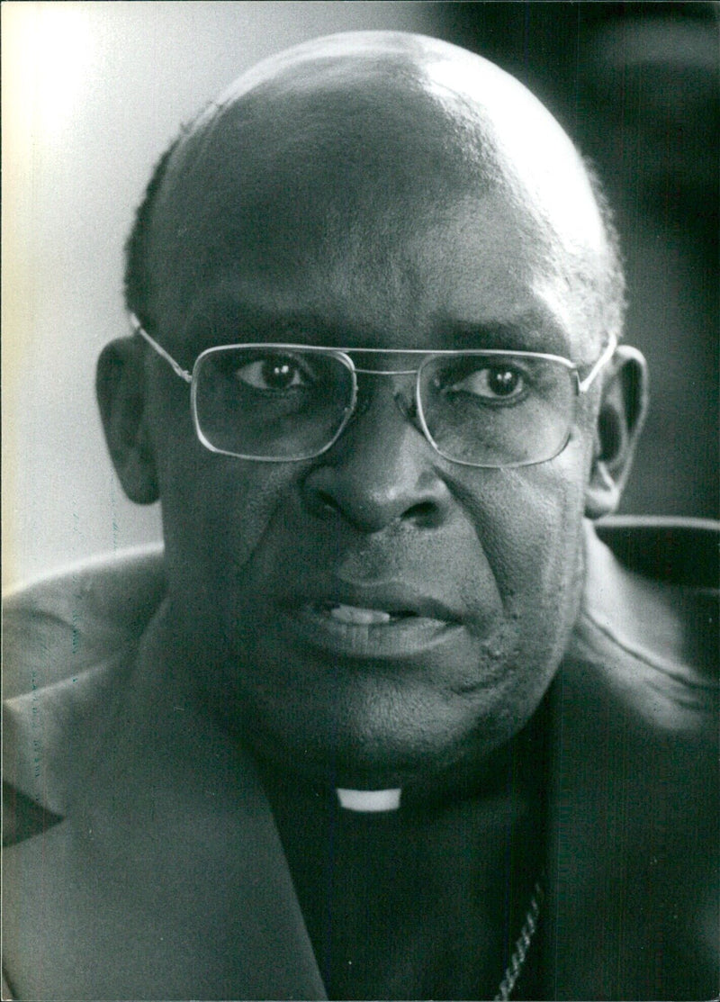 Ugandan Churchmen: CARDINAL EMMANUEL_NSUBUGA - Vintage Photograph