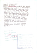 MARINA NEYOLOVA, Soviet actress - Vintage Photograph