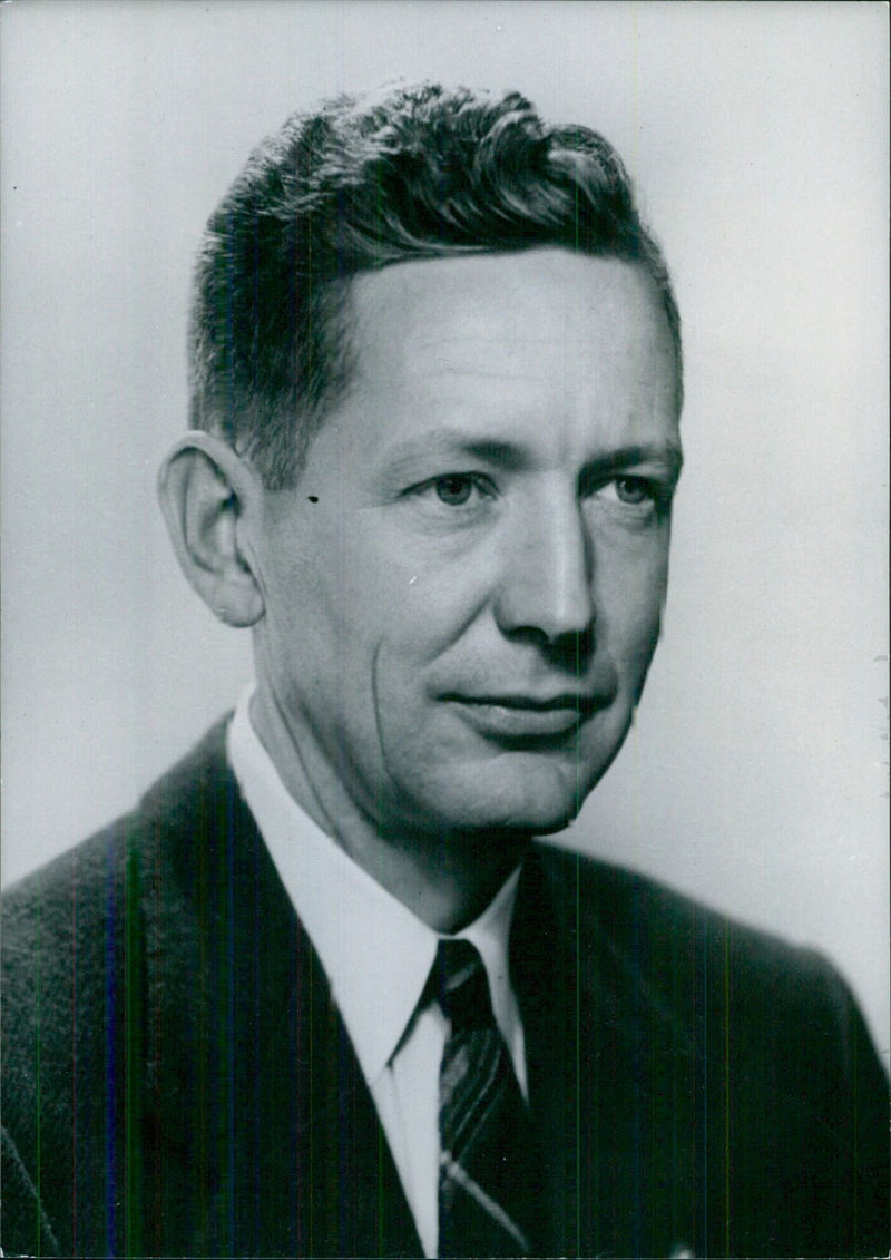 CHARLES S. PERRY Deputy Director of the Skybolt Subdivision of the Missile and Space Systems Division of the Douglas Aircraft Company - Vintage Photograph