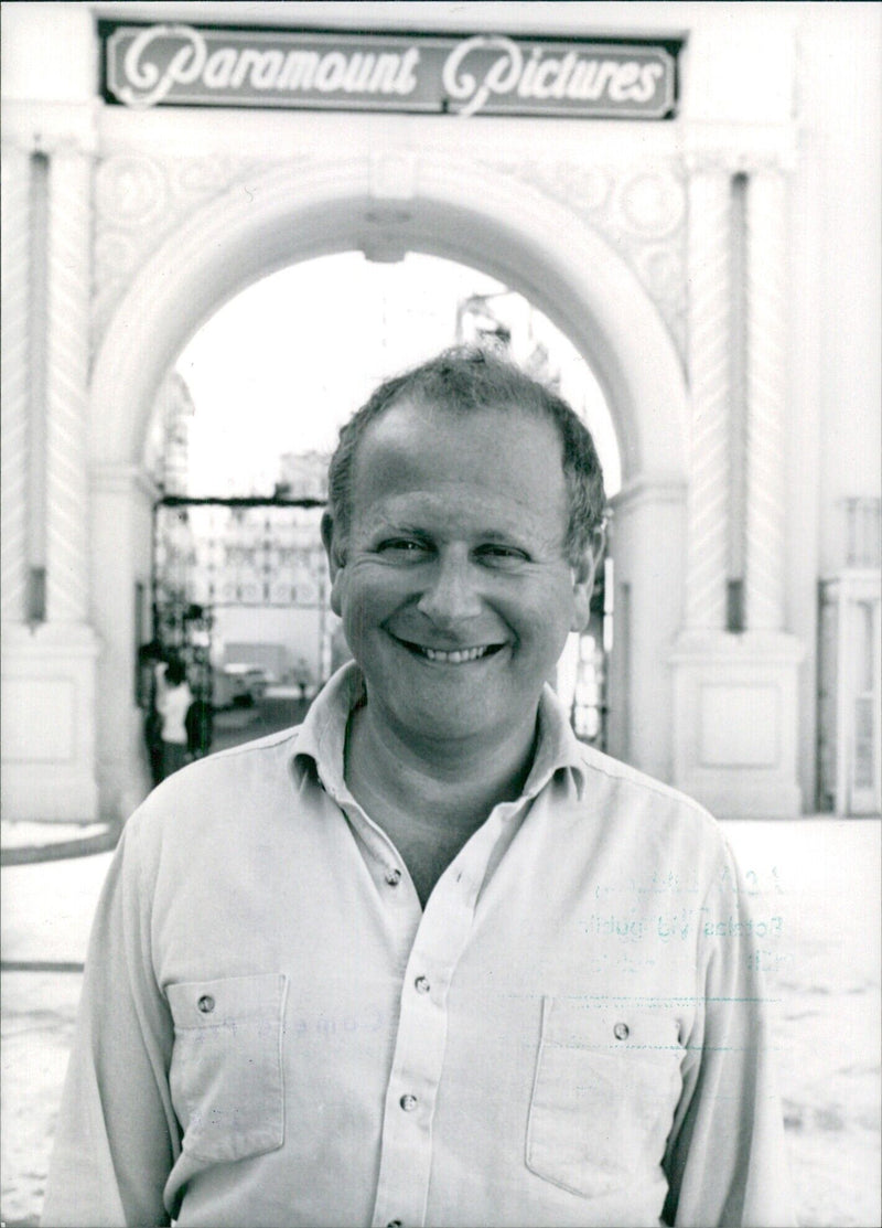 Jonathan Lynn, writer and director of "Clue", photographed at Paramount Studios in Hollywood - Vintage Photograph