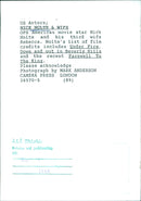 Nick Nolte and his wife Rebecca - Vintage Photograph