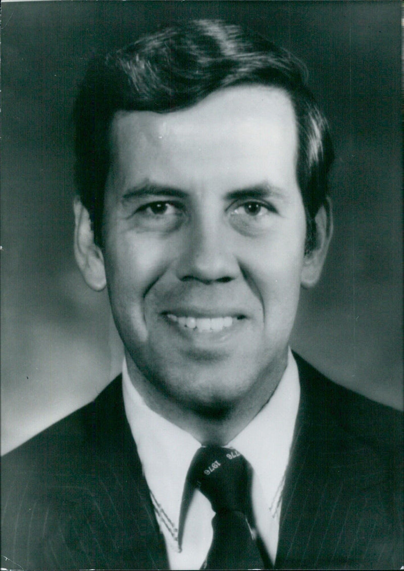 SENATOR RICHARD G. LUGAR - Vintage Photograph