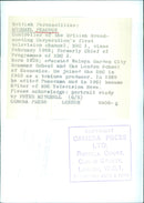 MICHAEL PEACOCK, Controller of BBC 1 - Vintage Photograph