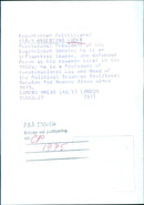 Argentinian Politicians: ITALO ARGENTINO LUDER - Vintage Photograph