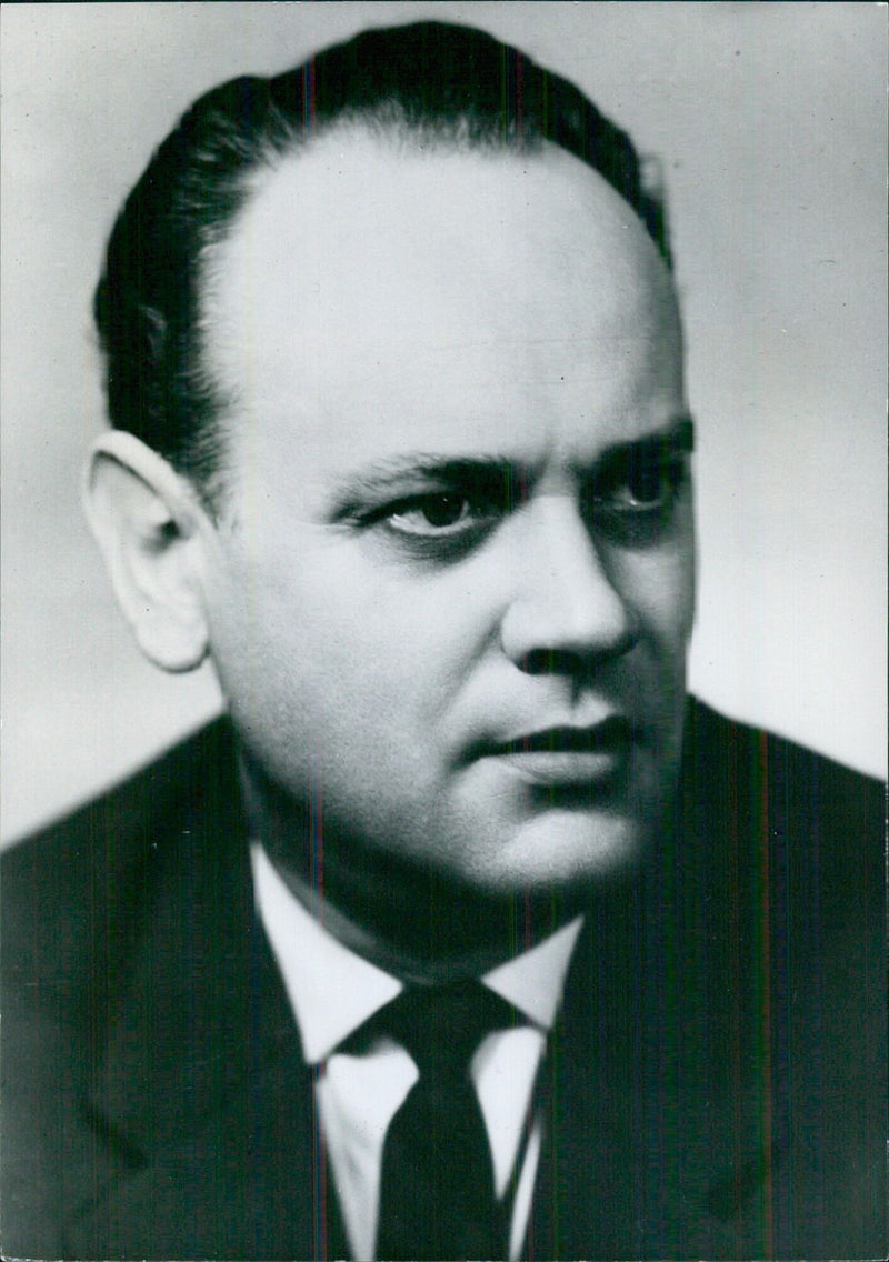 FRANTISEK PENC, Minister of the Mining Industry in the Czechoslovak Socialist Republic - Vintage Photograph