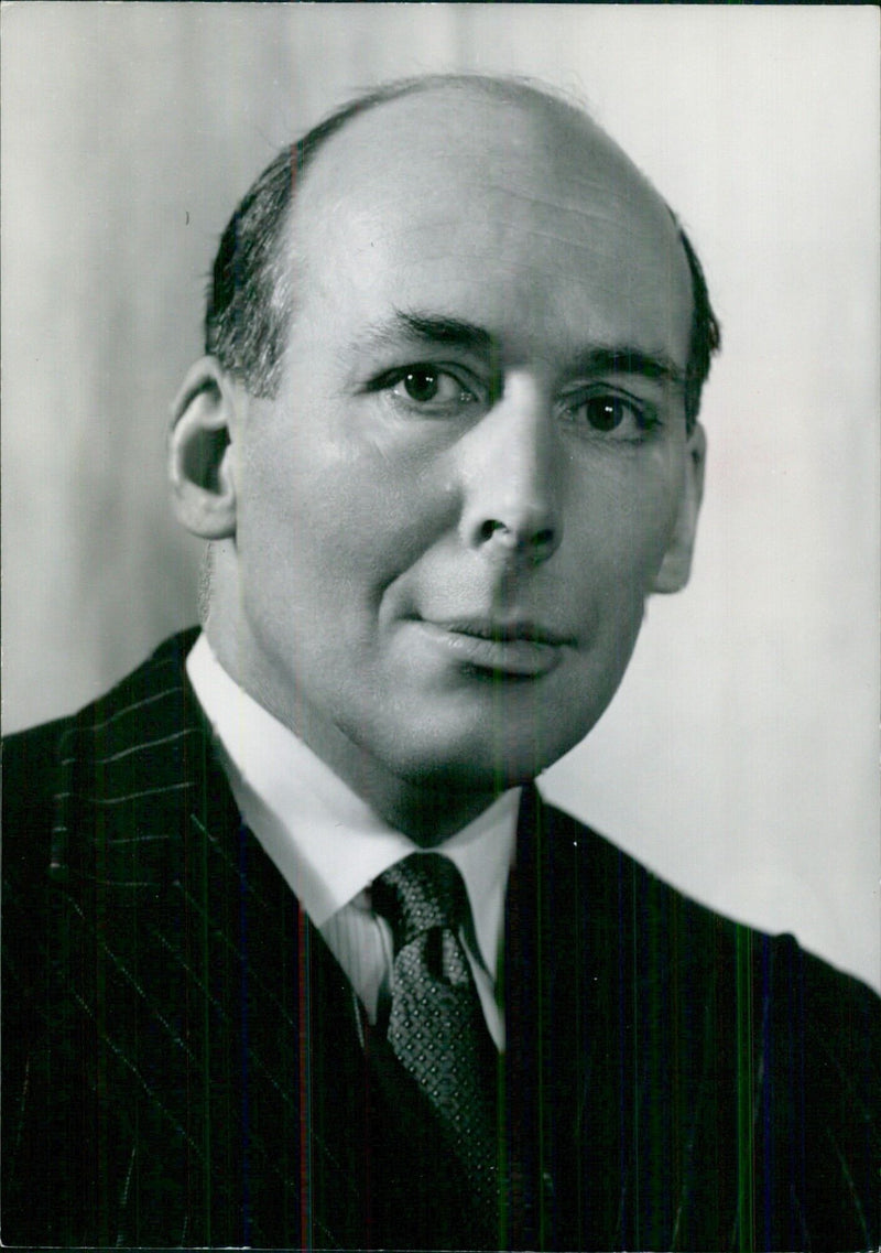 DAVID EDWARD HERBERT PEIRSON, Secretary of the United Kingdom Atomic Energy Authority since 1955. - Vintage Photograph