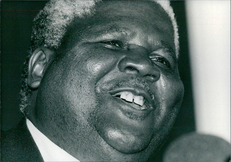 Joshua Nkomo, President of the Zimbabwe African People's Union (ZAPU) - Vintage Photograph